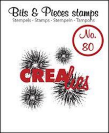 Crealies stamp 4 extra grunge circles