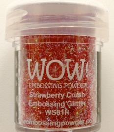WOW embossing powder strawberry crush WS 81R