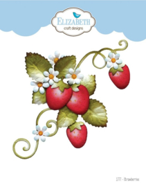 Elizabeth craft design snijmal strawberries