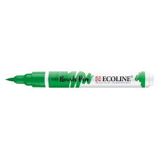 Talens  ecoline brush pen forest green