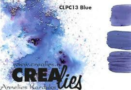 Crealies  colorzz  pigment  poeder blue