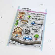 Heffy Doodle stempel set  home sweet home