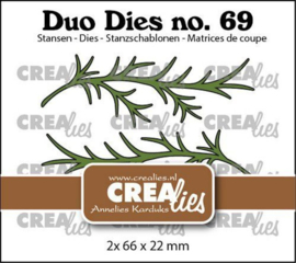 crealies  die  duo dies branches A small