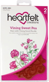 Heartfelt Creations Vining Sweet Pea bundel kopen – stempel + snijmal met 10% korting