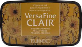 Tsukineko  versa fine clair ink pad golden meadow