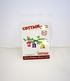 Cottage Cutz Die spring birdhouse branch