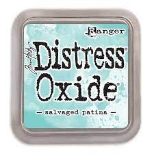 ranger distress oxide ink pad salvaged patina
