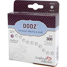 Scrapbook adhesive dots permanent medium 8 mm