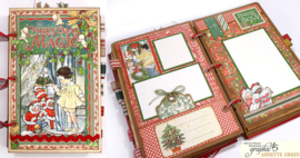 Graphic 45 journaling cards Christmas magic