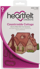 Heartfelt Creations Countryside Cottage snijmal kopen – gezellig huisje voor rustieke kaarten