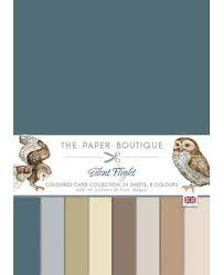 the paper boutique silent flight colour cardtsock