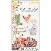 Craft consortium clear stamp farm  meadow