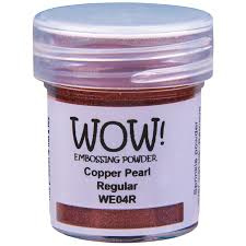 WOW embossing powder coper pearl WE04R