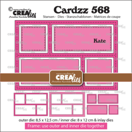 Crealies  frame & inlay kate