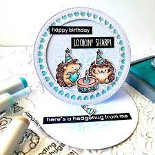 Heffy Doodle die cut fancy nancy frames