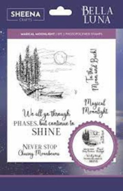 Bella Luna stempel set magical moonlight