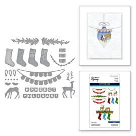 spellbinders cutting dies mantle decorations