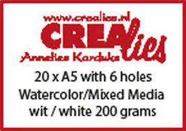 crea lies watercolor cardstock for journalzz en plannerzz crealies A 5