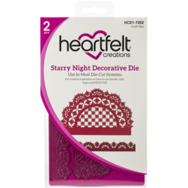 Heartfelt Creations Starry Night Decorative snijmal kopen – sierlijke snijmal met sterrendetails