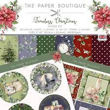 the paper boutique  timeless Christmas paper kit