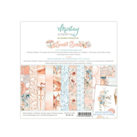 mintay paperpad sunset beach 6x6"