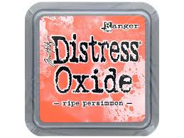 Ranger distress oxide ink pad ripe persimmon