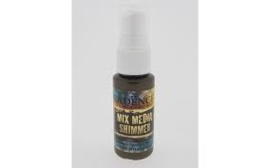 cadence mix media shimmer donker brown metallic  ink  spray