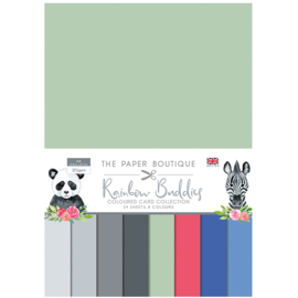 the paper boutique  rainbow buddies cardstock