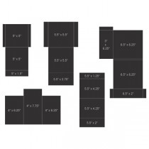 pocket and flipfold inserts c black