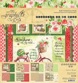 Graphic 45 - sunshine on my mind 8x8" collection pack