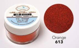 Elizabeth craft glitters   orange 613 silk