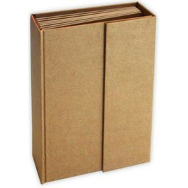 cardboard album 21,5 x 15,5 x 6 cm. 7 pagina's