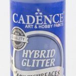 Cadence hybride acrylverf glitter goud middernacht blauw
