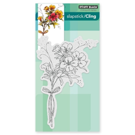 Penny Black Cling Stamp – Elegance in Motion: Sierlijke lijnen, vloeiende beweging, pure klasse