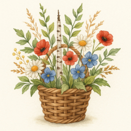 Stampendous Cling Stamp – Birch Bouquet: Natuurlijk mooi met een rustieke bosuitstraling