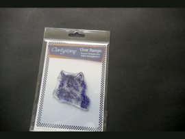 Clarity stamp  kitten. stempelset 108