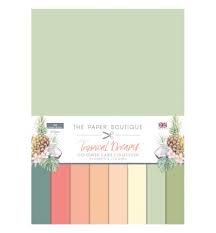 the paper boutique  tropical dream cardstock