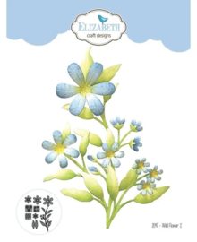 Elizabeth craft   design snijmal wild flowers 2  2097