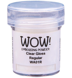 WOW! Clear Gloss Embossing Powder – glasheldere glans voor elk project