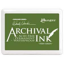 Ranger archival ink pad fern green