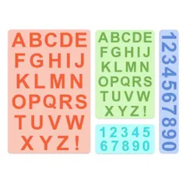  heartfelt creations  letters and numbers snijmallen HCD2-7371