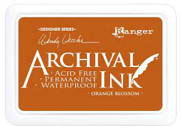 Ranger archival orange blossom  ink pad