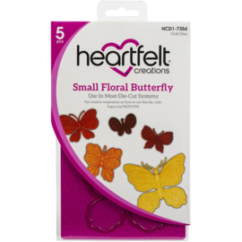 Heartfelt Creations Small Floral Butterfly snijmal kopen – elegante vlinder met florale details