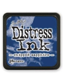 Ranger Distress Mini Ink Pad Chipped Sapphire