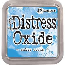 Ranger distress oxide  ink pad salty ocean