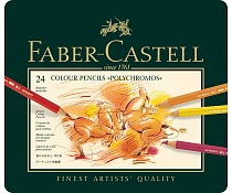 faber castell polychromos  kleurpotloden  24stuks