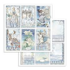 Stamperia paper pad winter tales