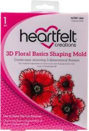 heartfelt creations 3D shaping mold  floral basics