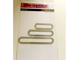Die-Namics oval word window frames MFT 1085