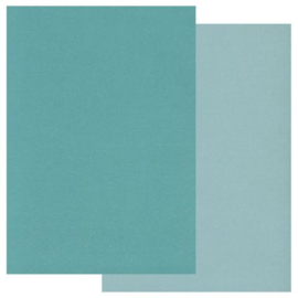 Clarity coloured parchment paper  tealx10 light teal x 10